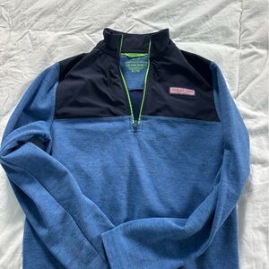 Vineyard Vines lot of boys Large shirts, one Columbia shirt